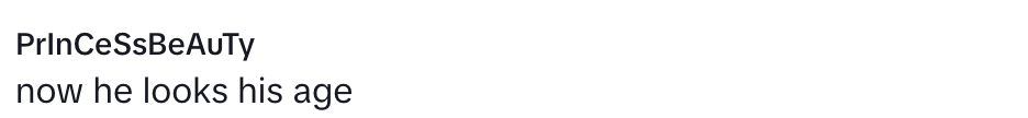 TikTok comment